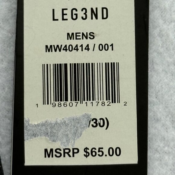 Leg3nd Men's Comfort Fit Performance Stretch Moisture Dark Navy Pants 34x30 NWT - Picture 7 of 11